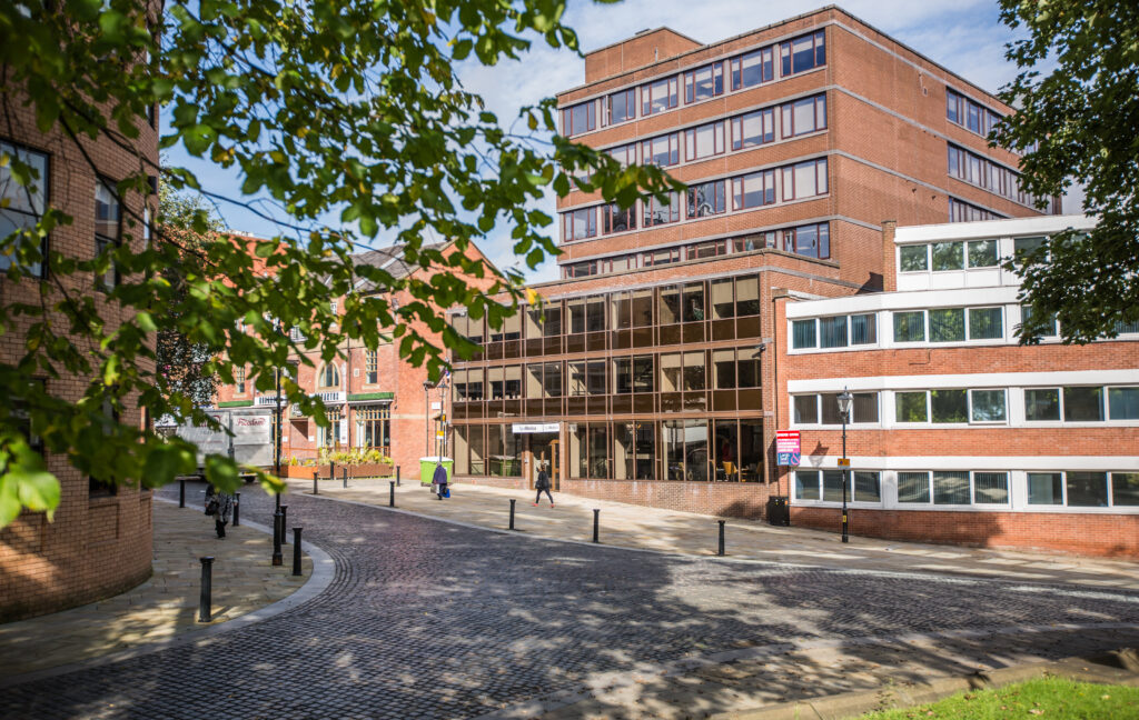 The exterior of the SpaMedica Bolton hospital