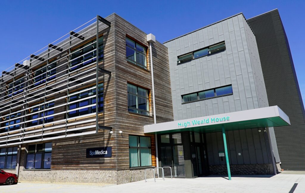 SpaMedica Bexhill hospital exterior