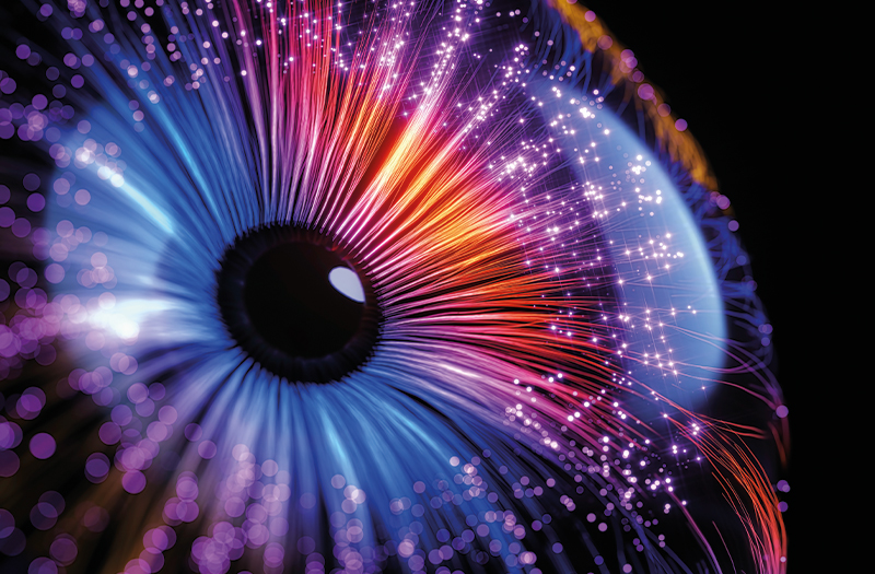 Image of a futuristic eye