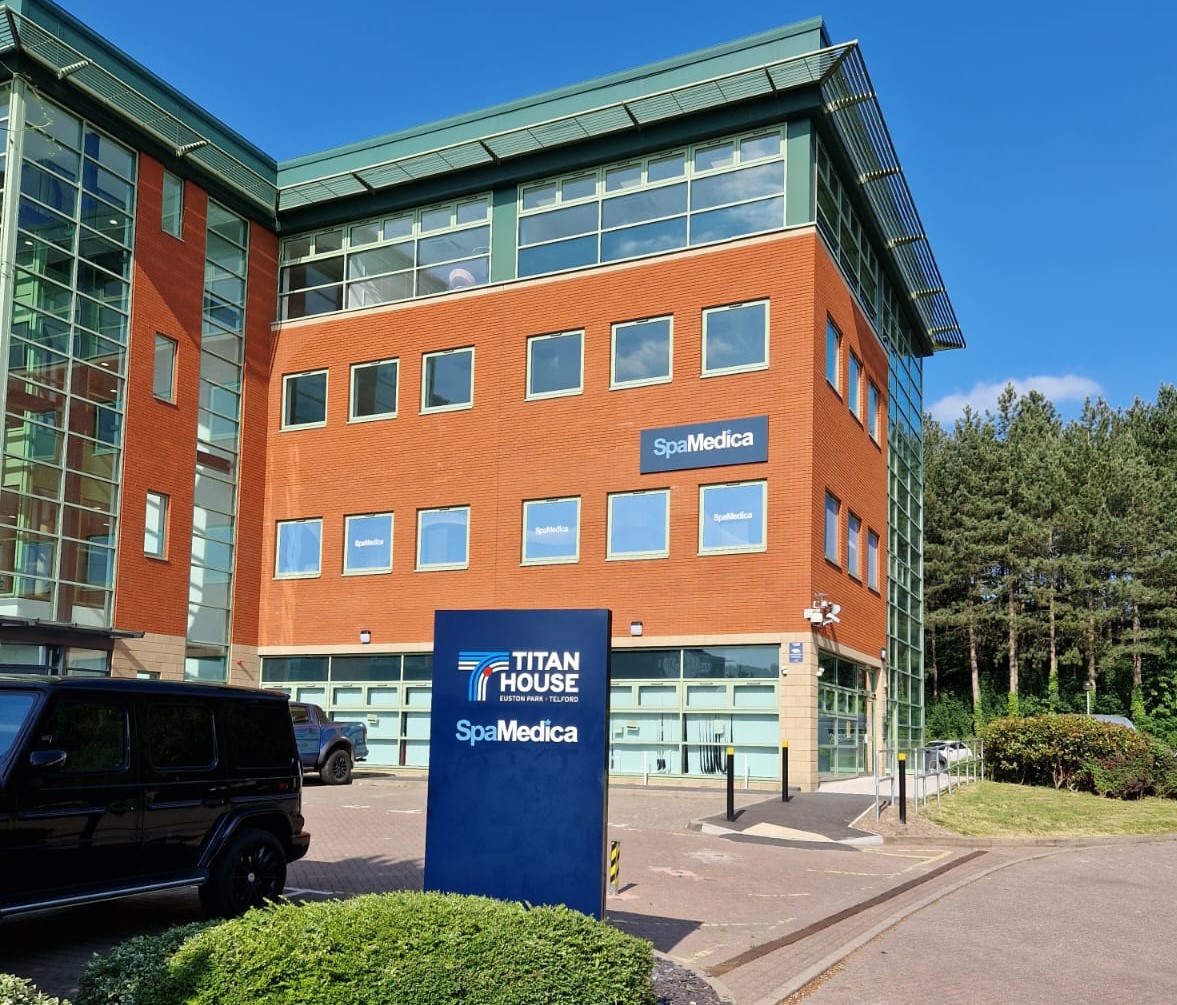 SpaMedica Telford Hospital Exterior