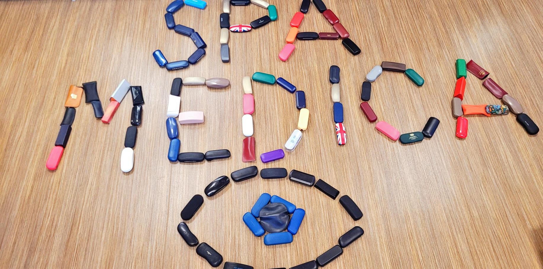 Donated glasses