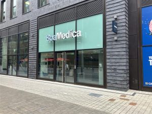 SpaMedica building sign