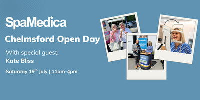 SpaMedica Chelmsford Open Day with special guest Kate Bliss