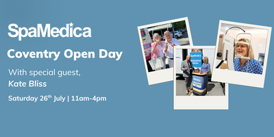 SpaMedica Coventry Open Day with special guest Kate Bliss