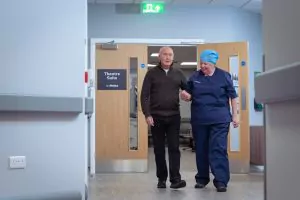 SpaMedica patient with SpaMedica scrub nurse